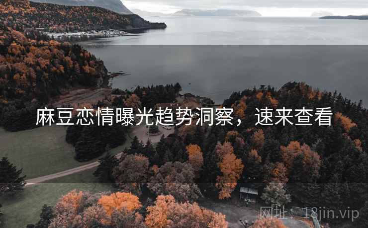 麻豆恋情曝光趋势洞察，速来查看