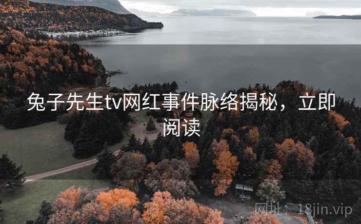 兔子先生tv网红事件脉络揭秘，立即阅读