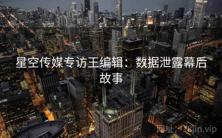 星空传媒专访王编辑：数据泄露幕后故事