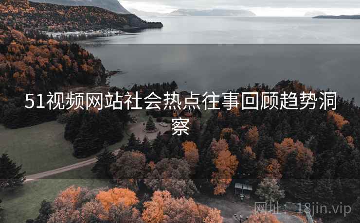 51视频网站社会热点往事回顾趋势洞察