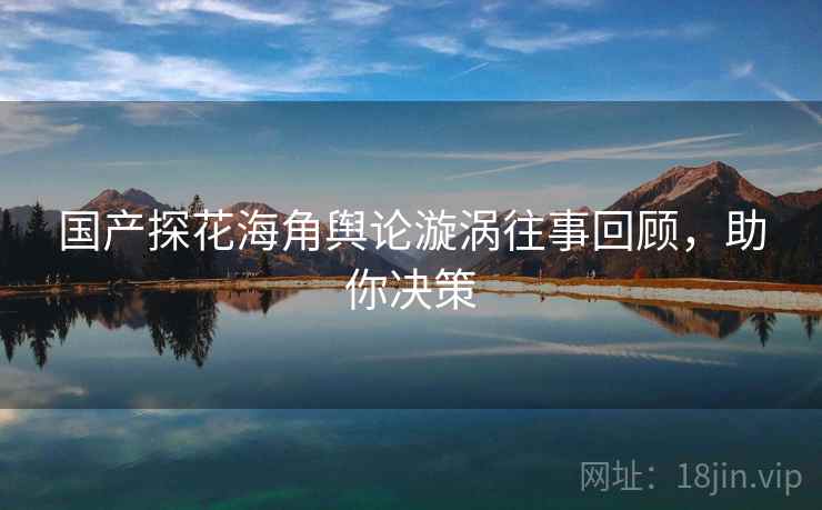 国产探花海角舆论漩涡往事回顾，助你决策